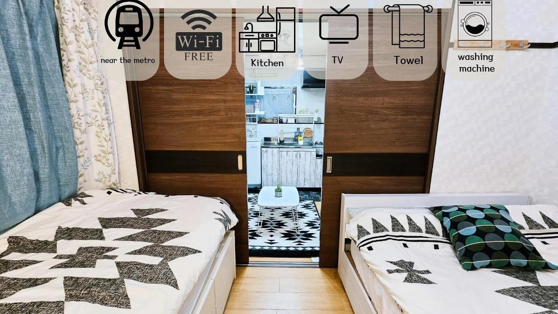 Appartamento Downtown Tokyo/Taito-Gu/2Min Walk Nearest Sta/Ueno/Wi-Fi/302
