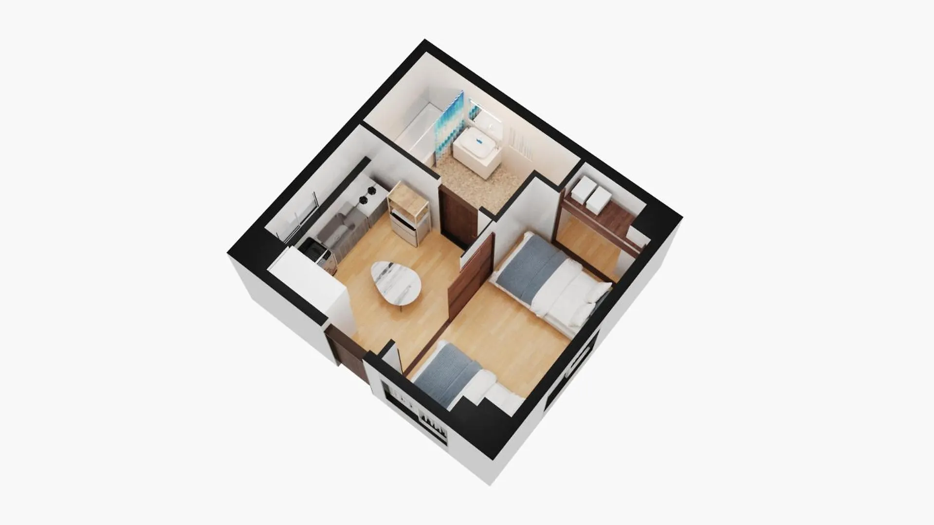 Apartment Ferienwohnung Downtown Tokyo/Taito-Gu/2Min Walk Nearest Sta/Ueno/Wi-Fi/302